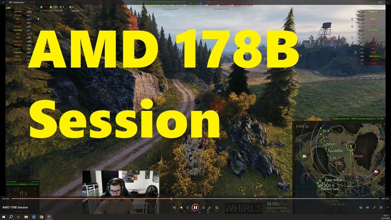You Asked For Wheels - AMD 178B | World of Tanks