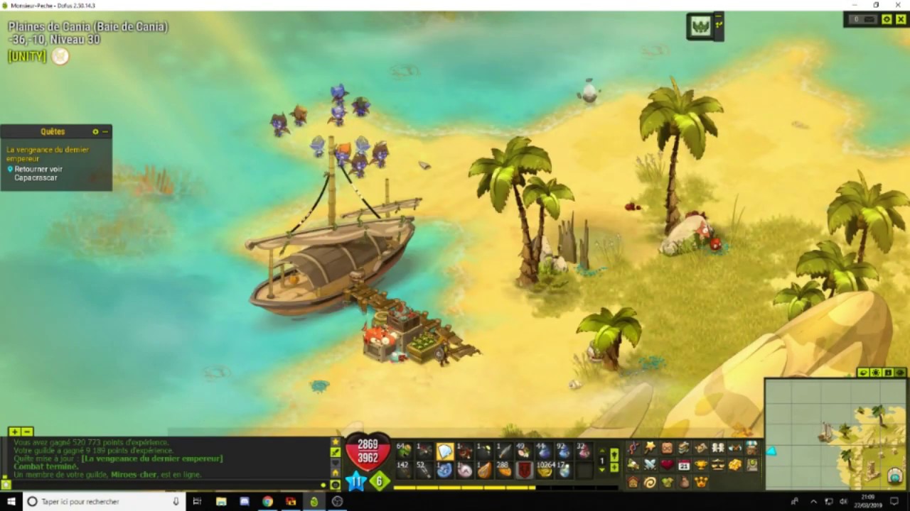 DOFUS - Vaincre BULAK en CRA (terre ret PM/esquive PM)