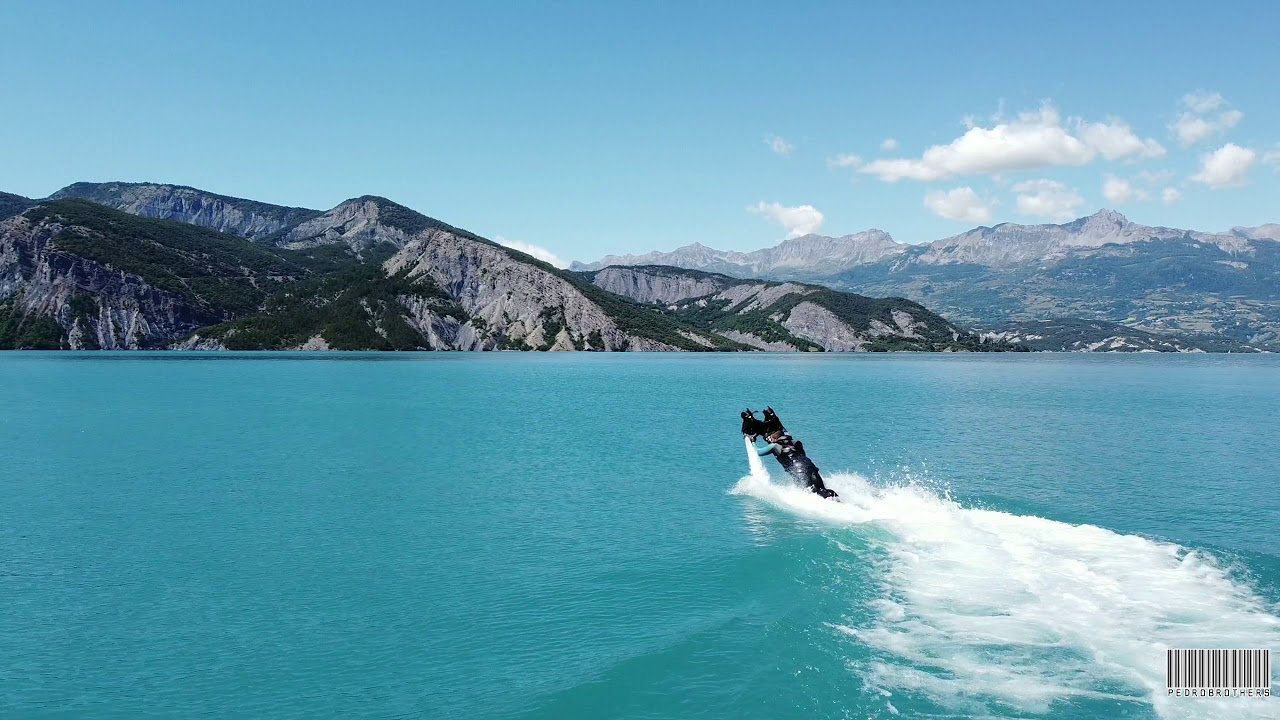 Lac de serre-ponçon   FLYBOARD 2020