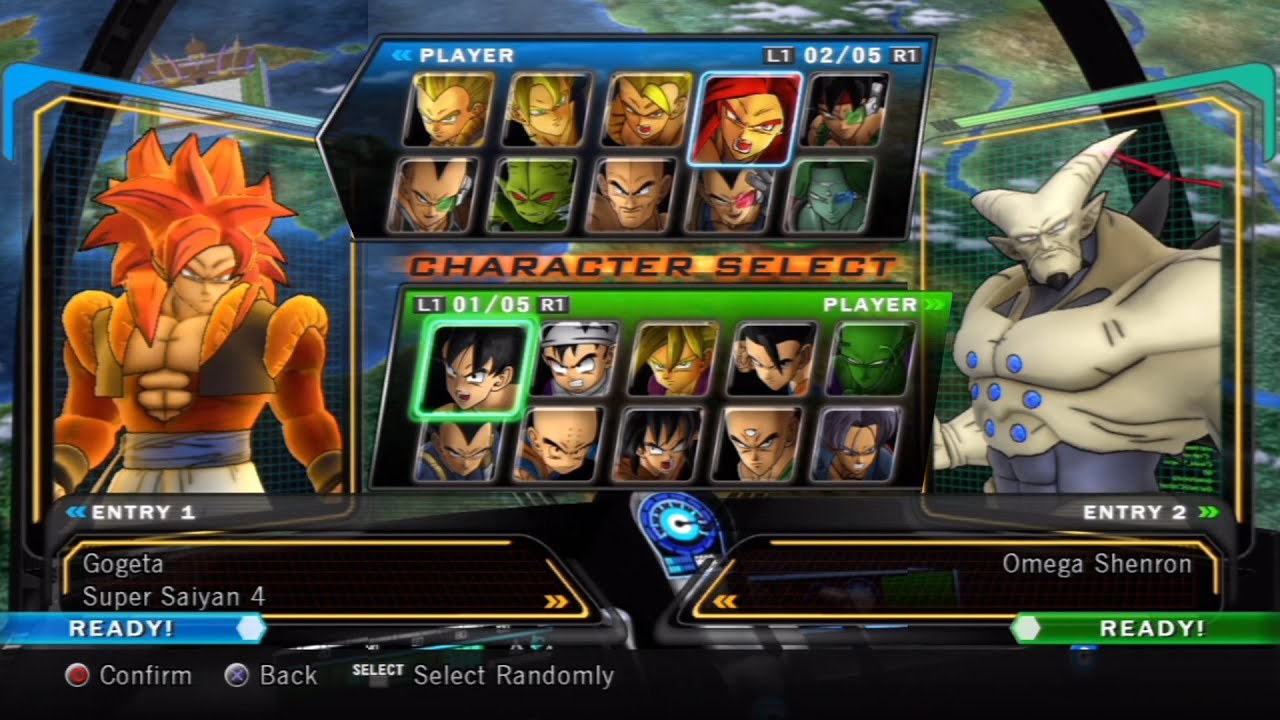 Dragon Ball Z: Ultimate Tenkaichi All Characters [PS3]