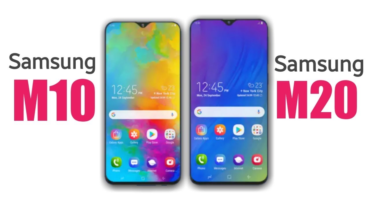 Samsung Galaxy M10 vs M20 - Frist Look And All Feature Full...