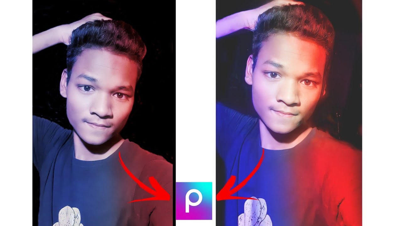 Dual tone effect editing | new Amazing concept blue red effect editing Budek official...