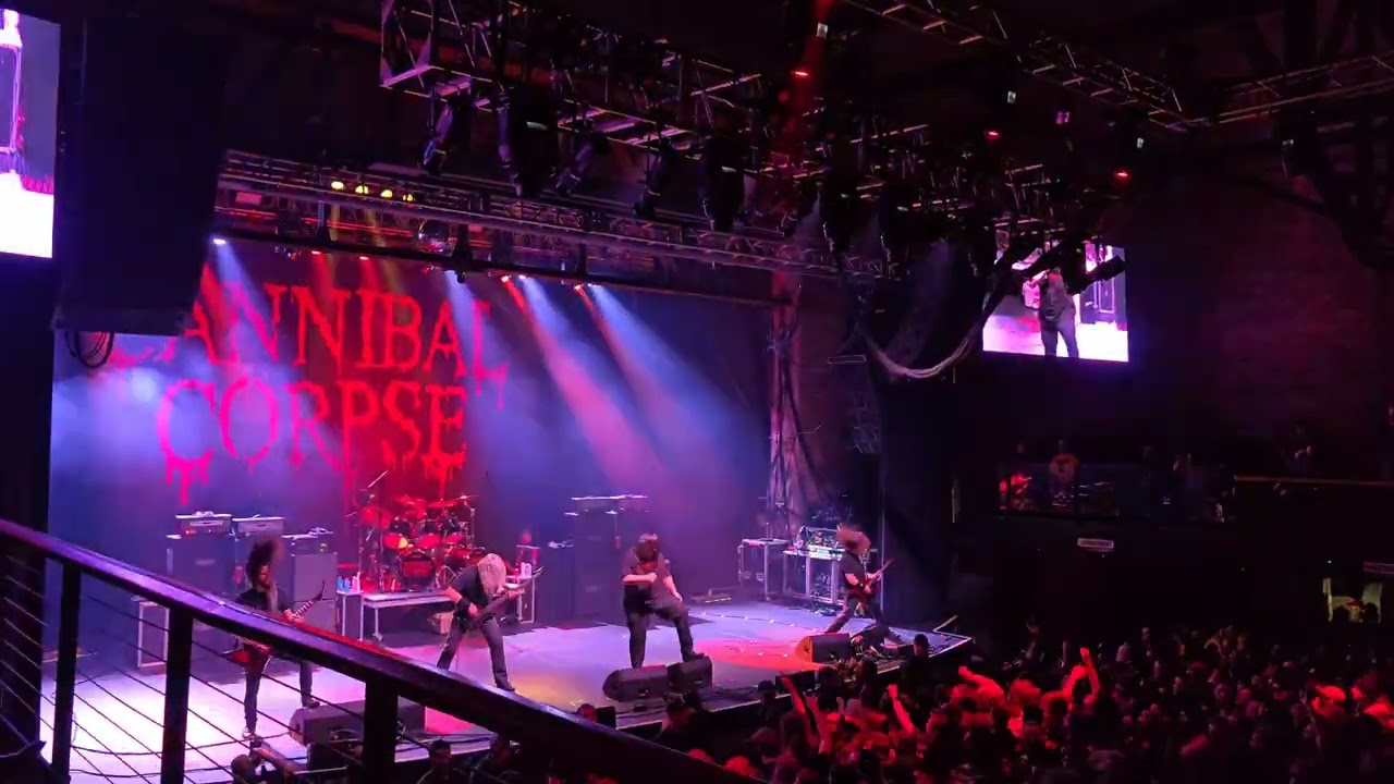 Cannibal Corpse, live at the Paramount, Huntington, NY, 10/18/25