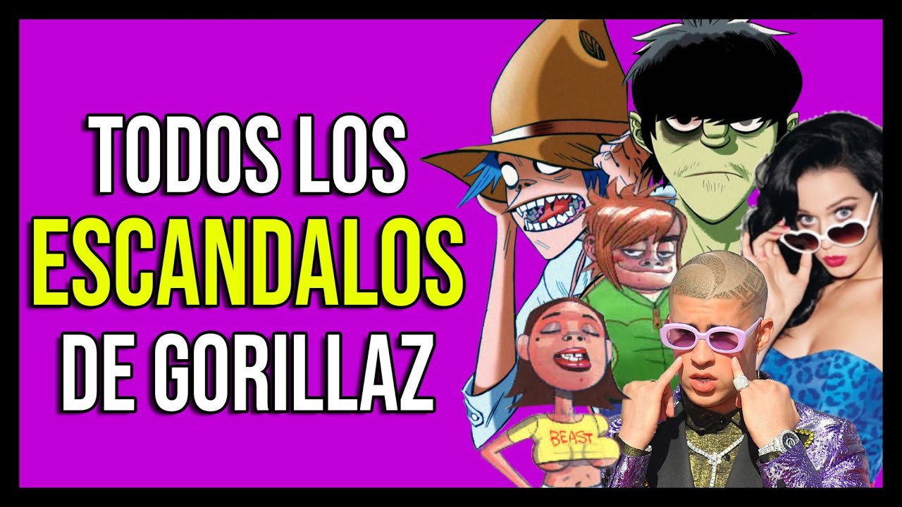 Todas las polémicas de Gorillaz ft. Monielponi