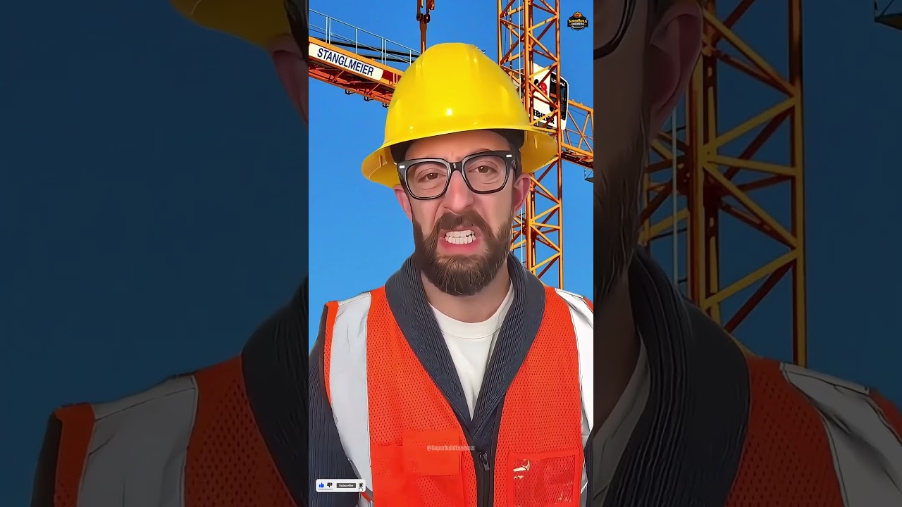 Next-level satisfying worker skills ✅..03 #construction #workers #satisfying