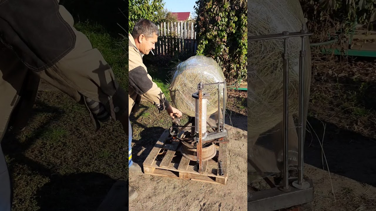 Станок для Сенажа часть 2.
