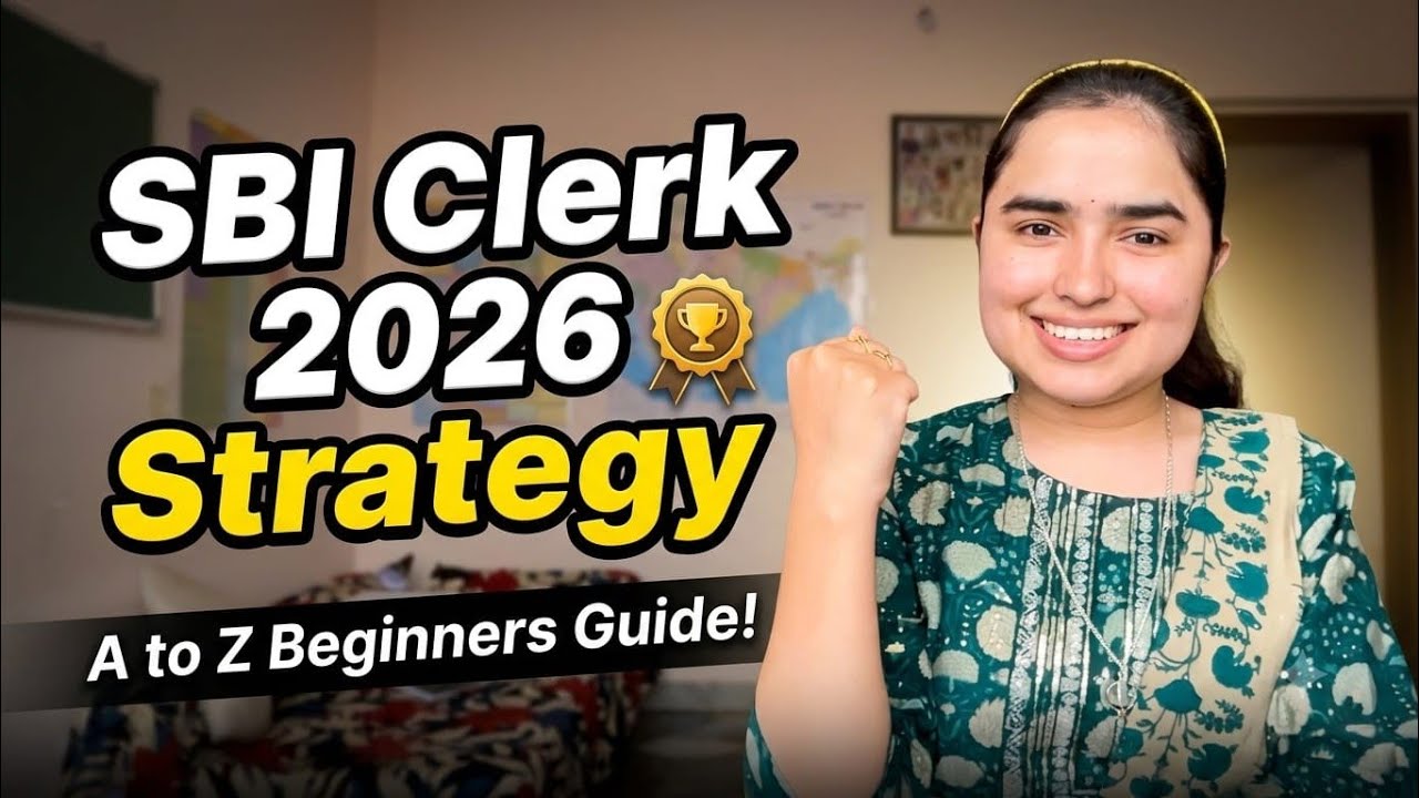 Zero se Selection tak! SBI Clerk 2026 Strategy 🎯 By Shivani Keswani