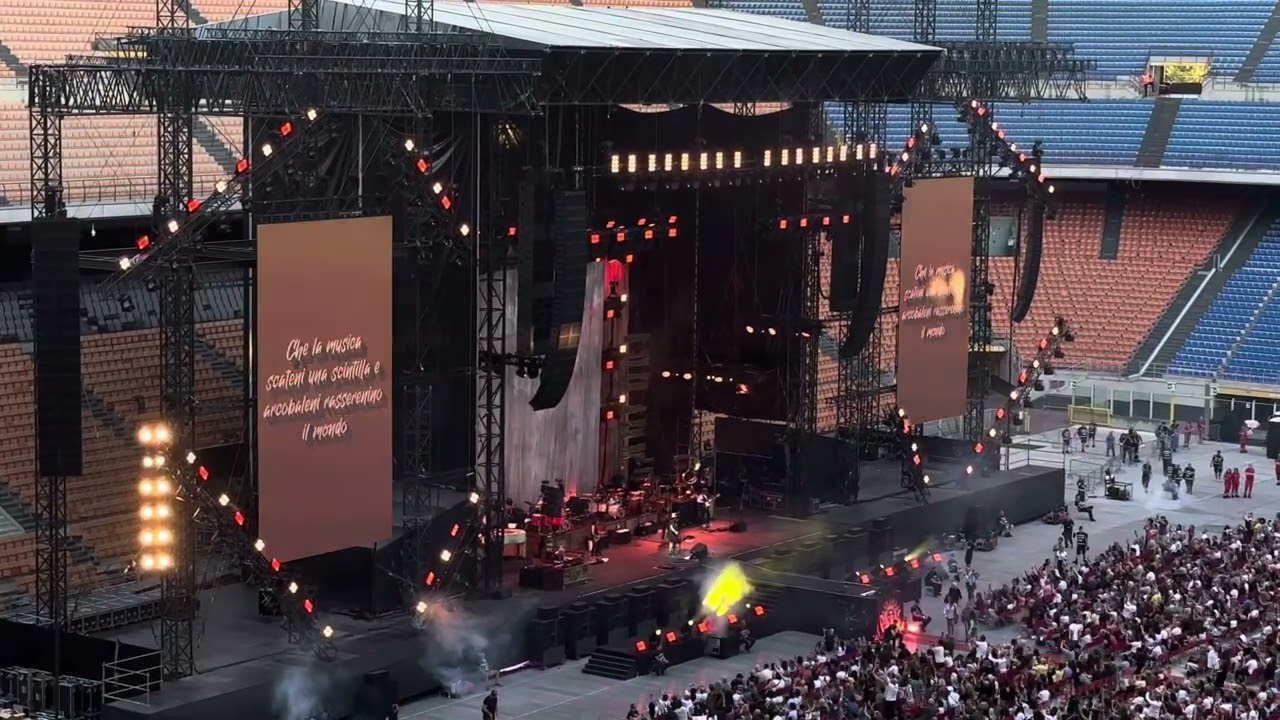 Intro + Spirito nel Buio - Zucchero live San Siro (Milano) 2024