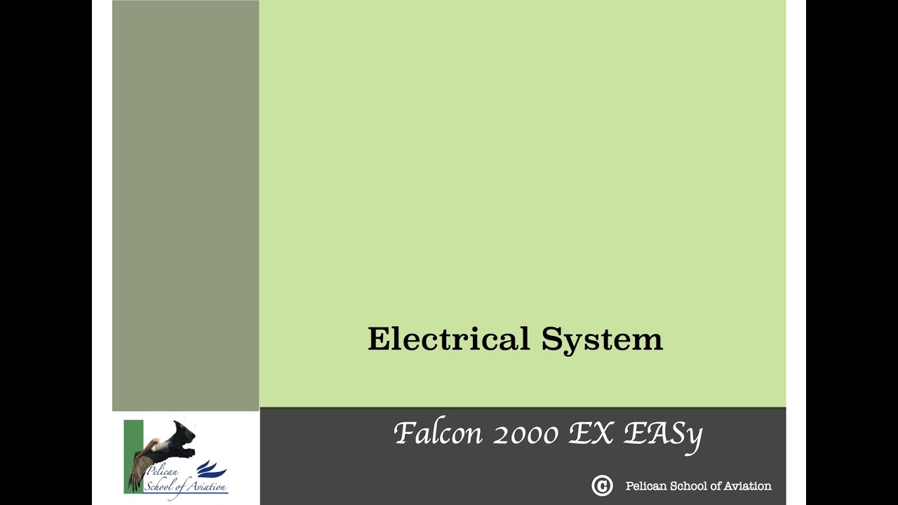 Falcon 2000 Electrical System