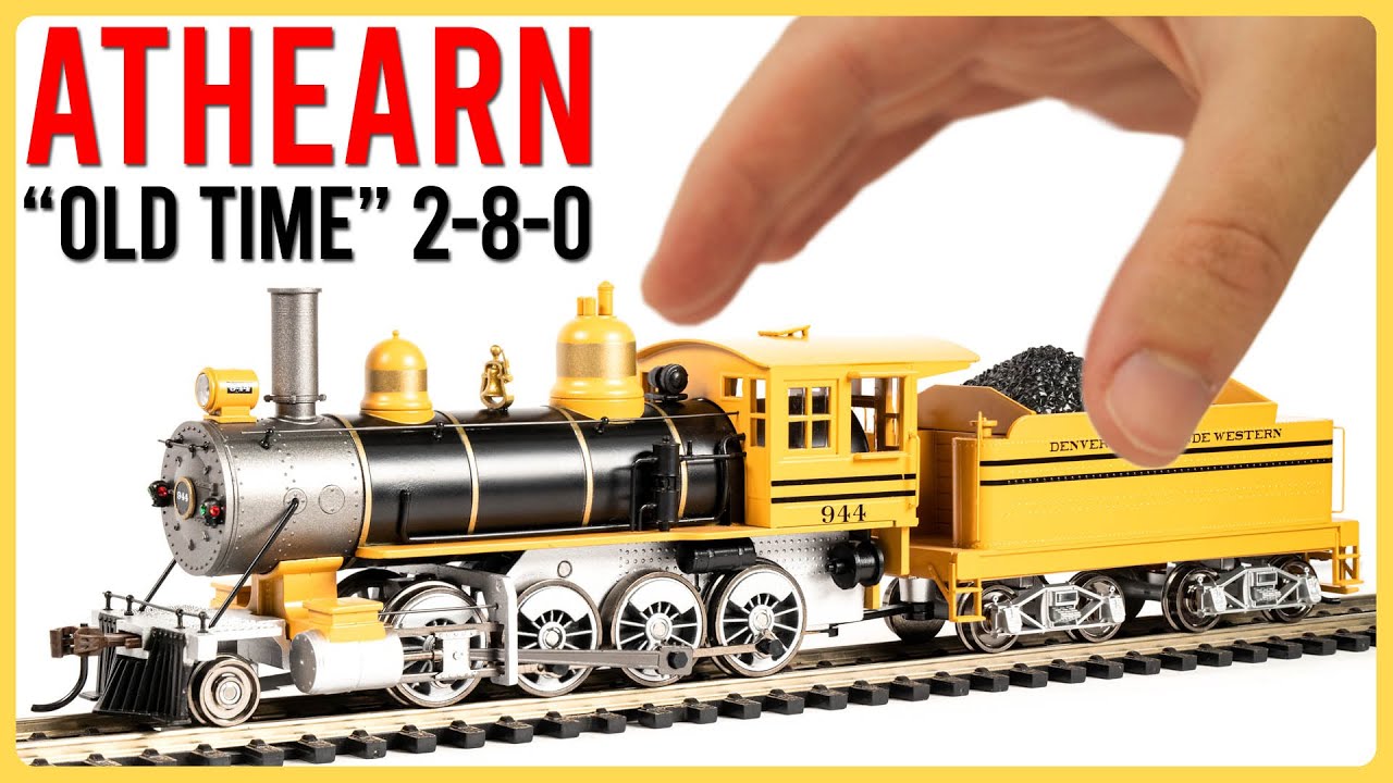Великобритании нужно больше таких двигателей | Дешевый Athearn 2-8-0 | Распаковка и обзор