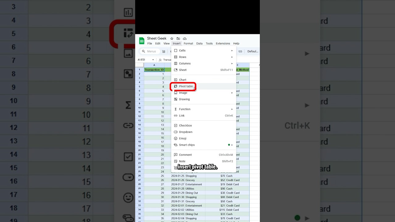 How to make pivot tables in Google Sheets. #googlesheets #excel #spreadsheets