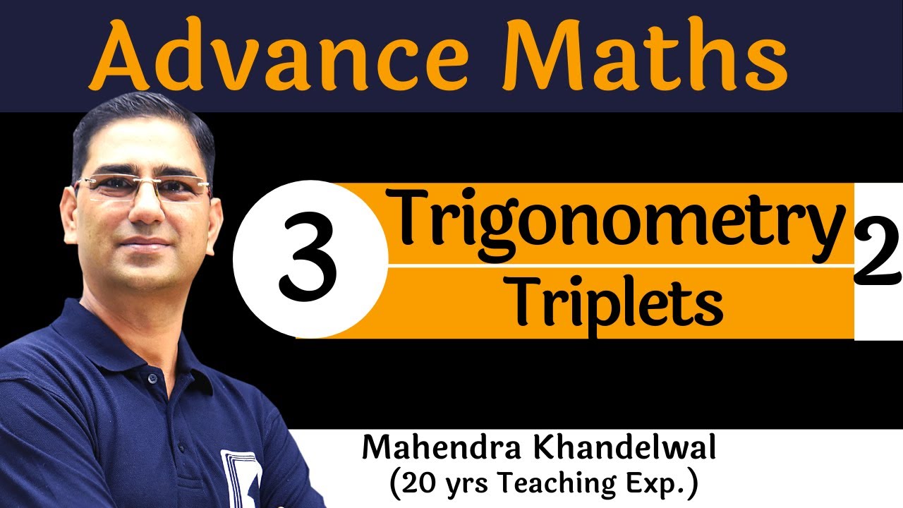 [3] Trigonometry-2 | SSC | RAILWAY | Devotion Institute | Mahendra Khandelwal