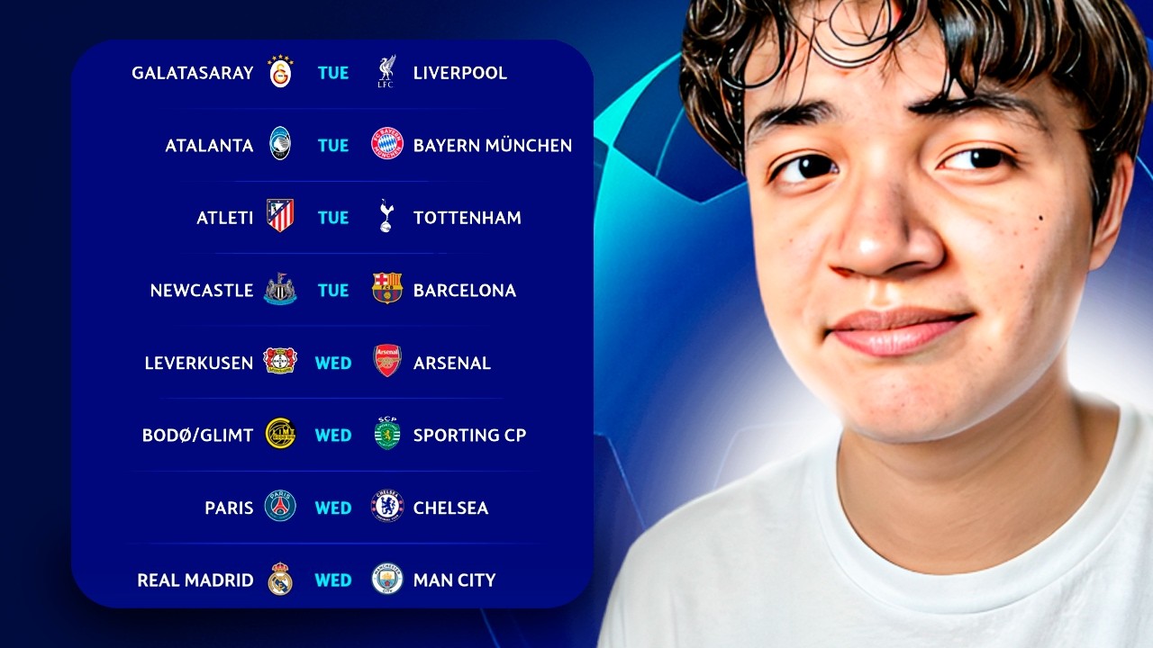 PREVIA OCTAVOS DE FINAL IDA - CHAMPIONS LEAGUE