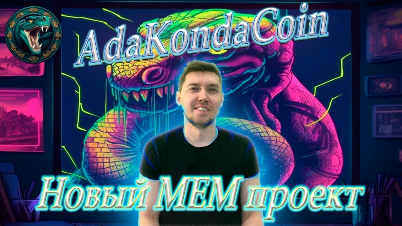 AdaKondaCoin -  Новый мем проект со своим токеном $KONDA и NFT !