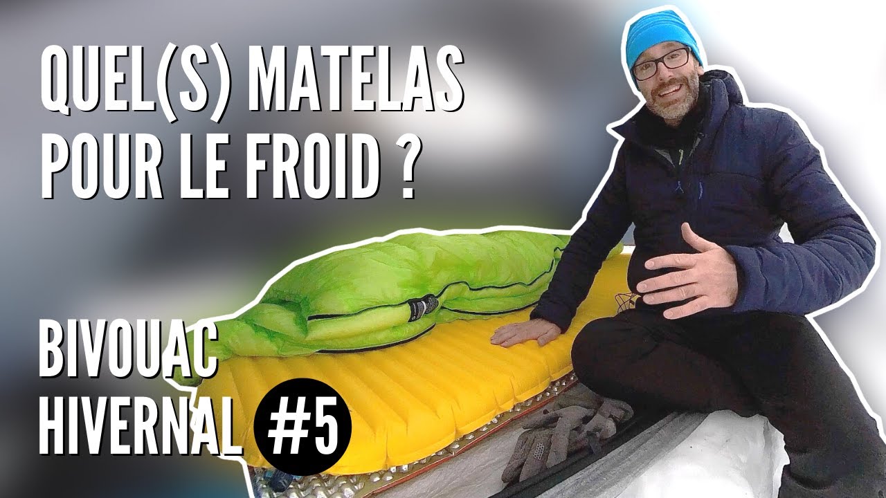 Quel(s) MATELAS pour un bivouac HIVERNAL confortable ? | #5