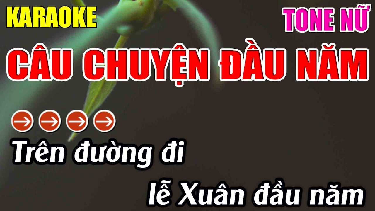 Câu Chuyện Đầu Năm Karaoke Tone Nữ Karaoke Lâm Nhạc Sống 2026 -  Beat Mới