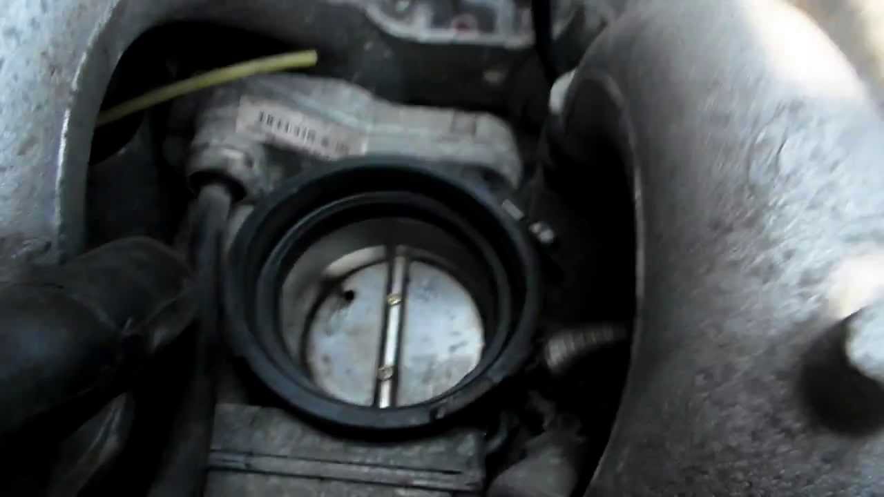 Часть 2. Снятие и установка дроссельной заслонки Mercedes V8. ASR