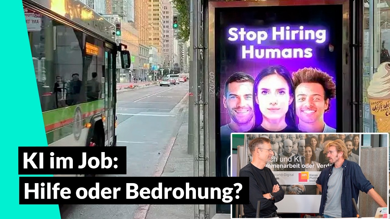 Künstliche Intelligenz im Arbeitsalltag: Unterstützung oder Bedrohung? | ChatGPT & Co. Tour