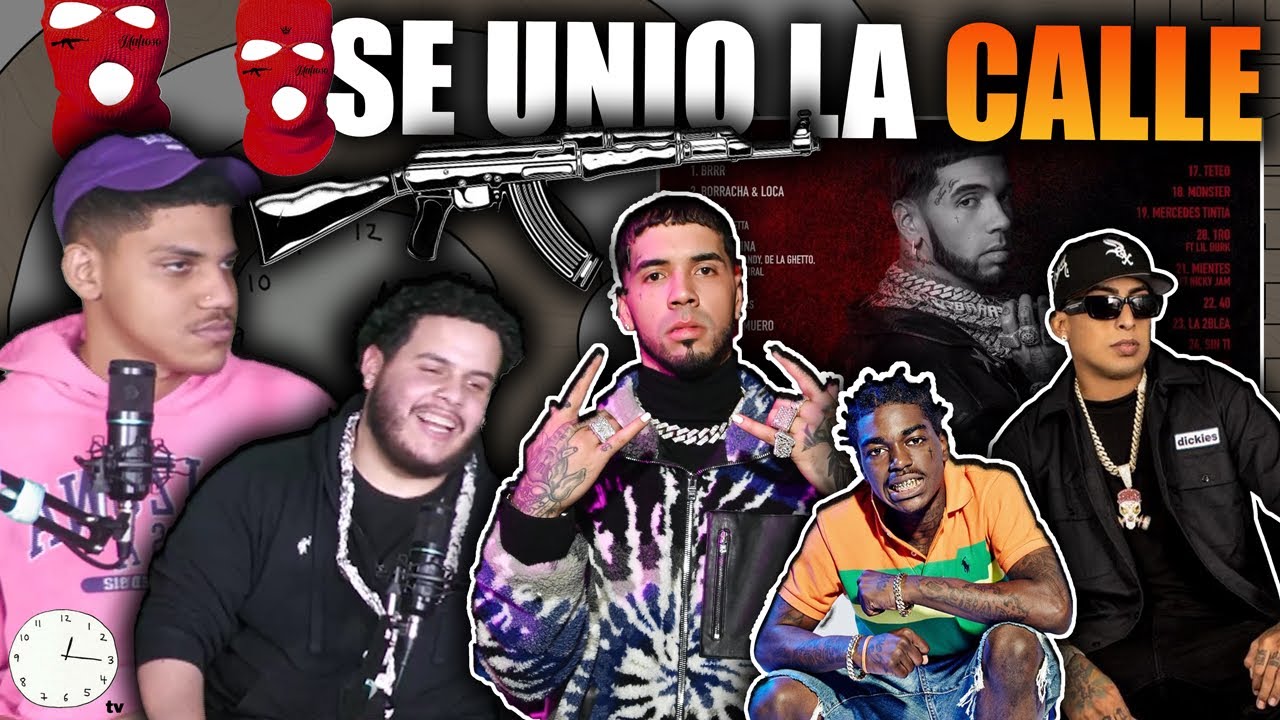Sufro - Anuel AA, Kodak Black, &Ntilde;engo Flow 🖤 (REACCION) LA CALLE ES DE USA Y PR!! LLNM2! OVELTIME TV