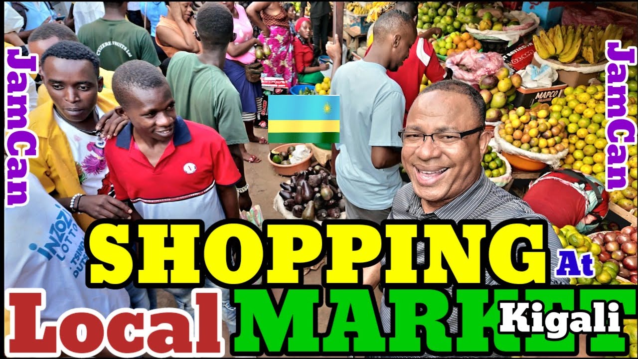 🇷🇼 SHOPPING At Kigali’s Local MARKET. Kimironko