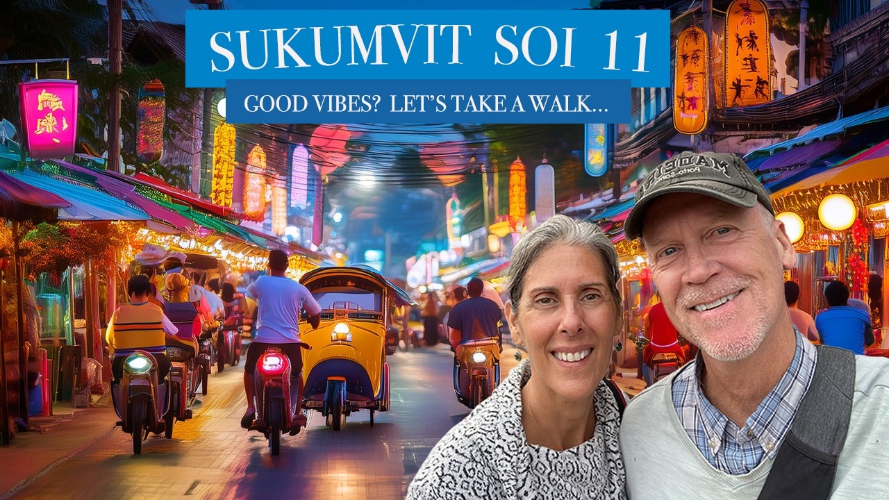 Walking Sukhumvit Soi 11 Bangkok 🇹🇭 | Nightlife, Food & Street Life