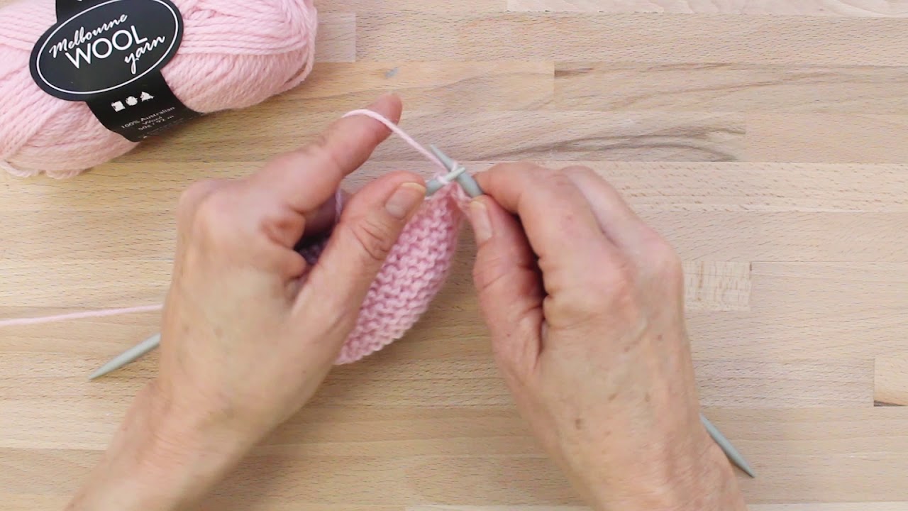 How to knit basic Knit Stitches (Garter Stitches)