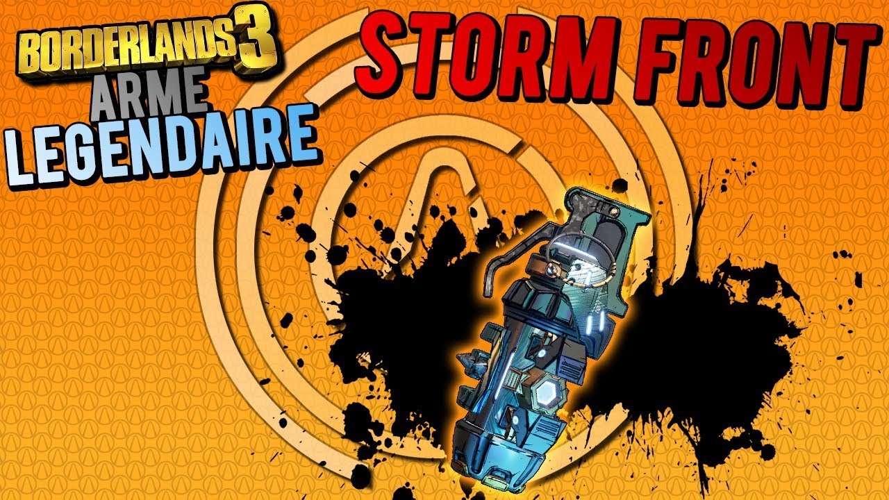 Borderlands 3 : Grenade Légendaire Storm Front !