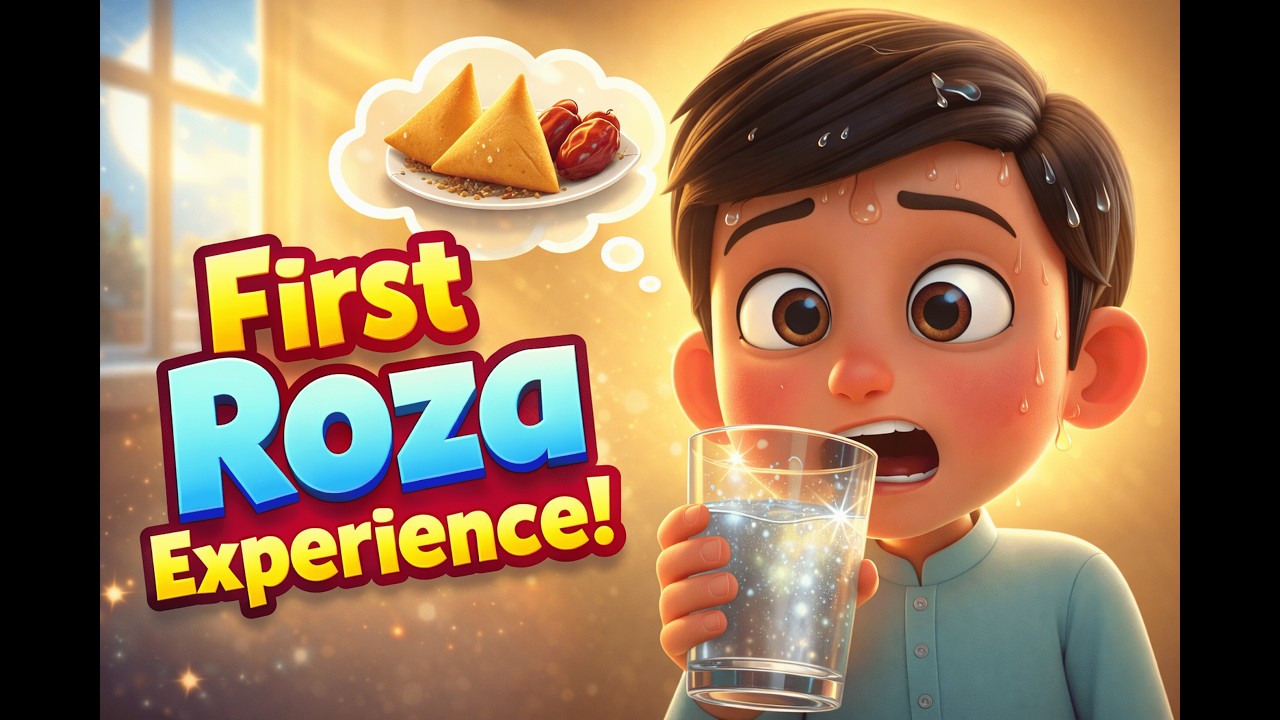 Roza Mein Shararat 😄  Ahmed Ka Pehla Roza  Funny Islamic Kids Story Urdu #islamicvideo