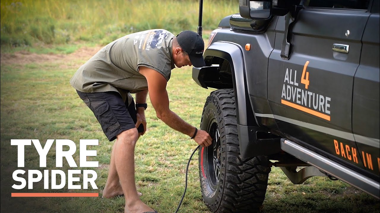 Total tyre control - Inflate, deflate, equalise or even borrow air with this innovative tool!