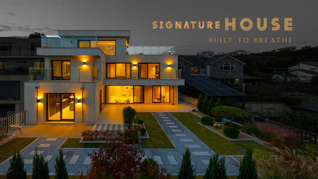 사계절이 머무는 정원 150평 단독주택, 테라스만 4개 A Modern Home with Four Terraces and a Timeless Garden