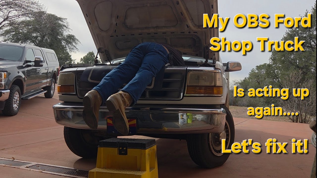 My OBS Ford Shop Truck.  Working on it again....