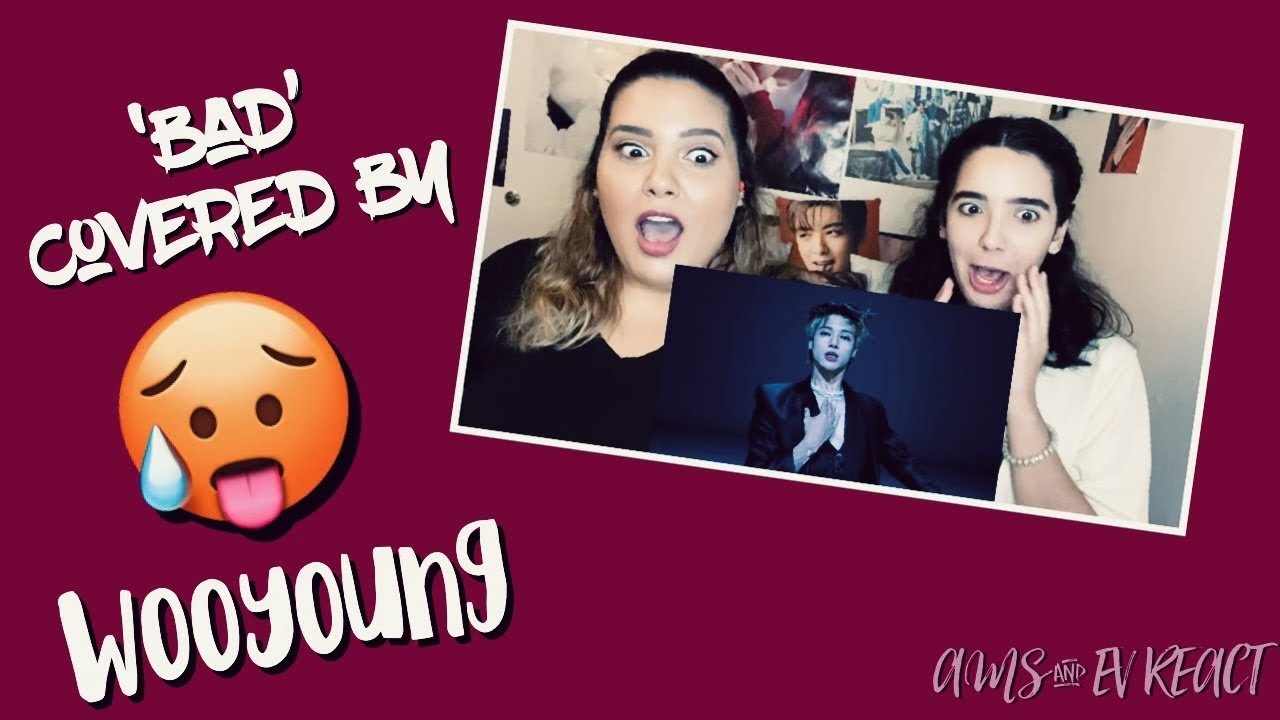 Reacting to 🔥 [Artist Of The Month] 'Bad' covered by ATEEZ WOOYOUNG(우영) 🔥 | Ams & Ev React