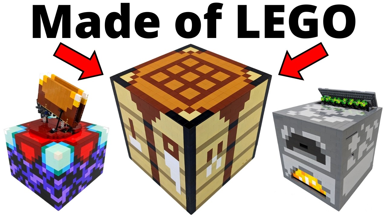 I Made Minecraft out of LEGO...