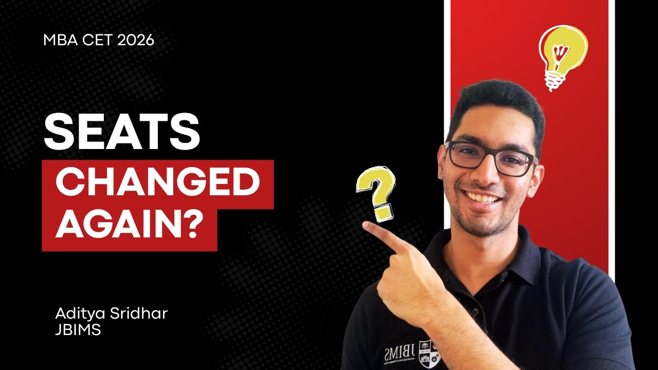 Seats Changed Again? MBA CET Reservation Update 2025