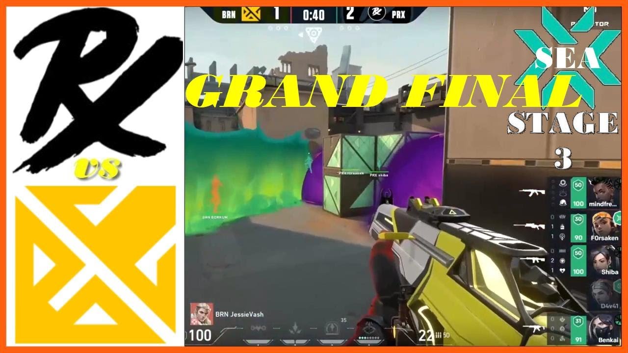 Paper Rex vs Bren Esports | Grand Final | HIGHLIGHTS | VCT 2021 SEA Stage 3 Challengers Playoffs.