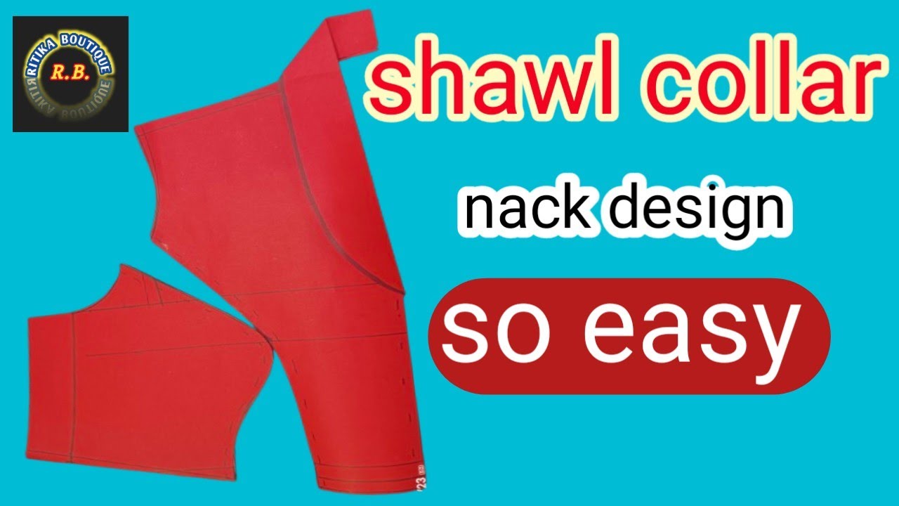 shawl collar nack# design