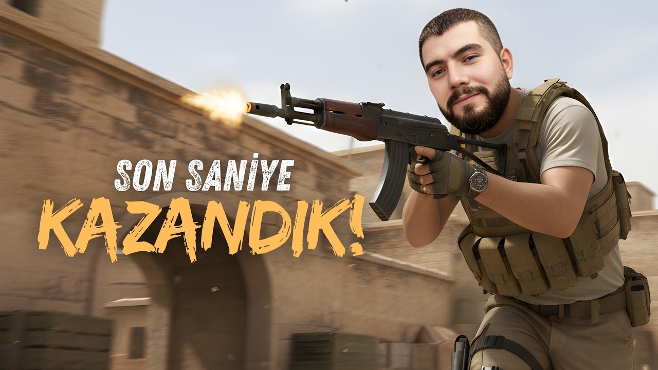 MASKELİ BEŞLER GALİBİYETİ!👊 CS2 - DUST II İnanılmaz Anlar