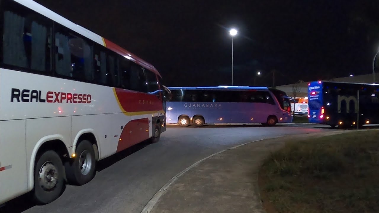 DEU MERDA? MOVIMENTO DE ÔNIBUS NA RODOVIÁRIA DE BRASÍLIA | Ônibus quebrou na entrada?