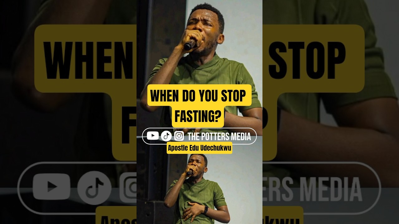 FASTING THAT WORKS: When You Know You&rsquo;ve Got Your Answer |Apostle Edu Udechukwu #apostleeduudechukwu