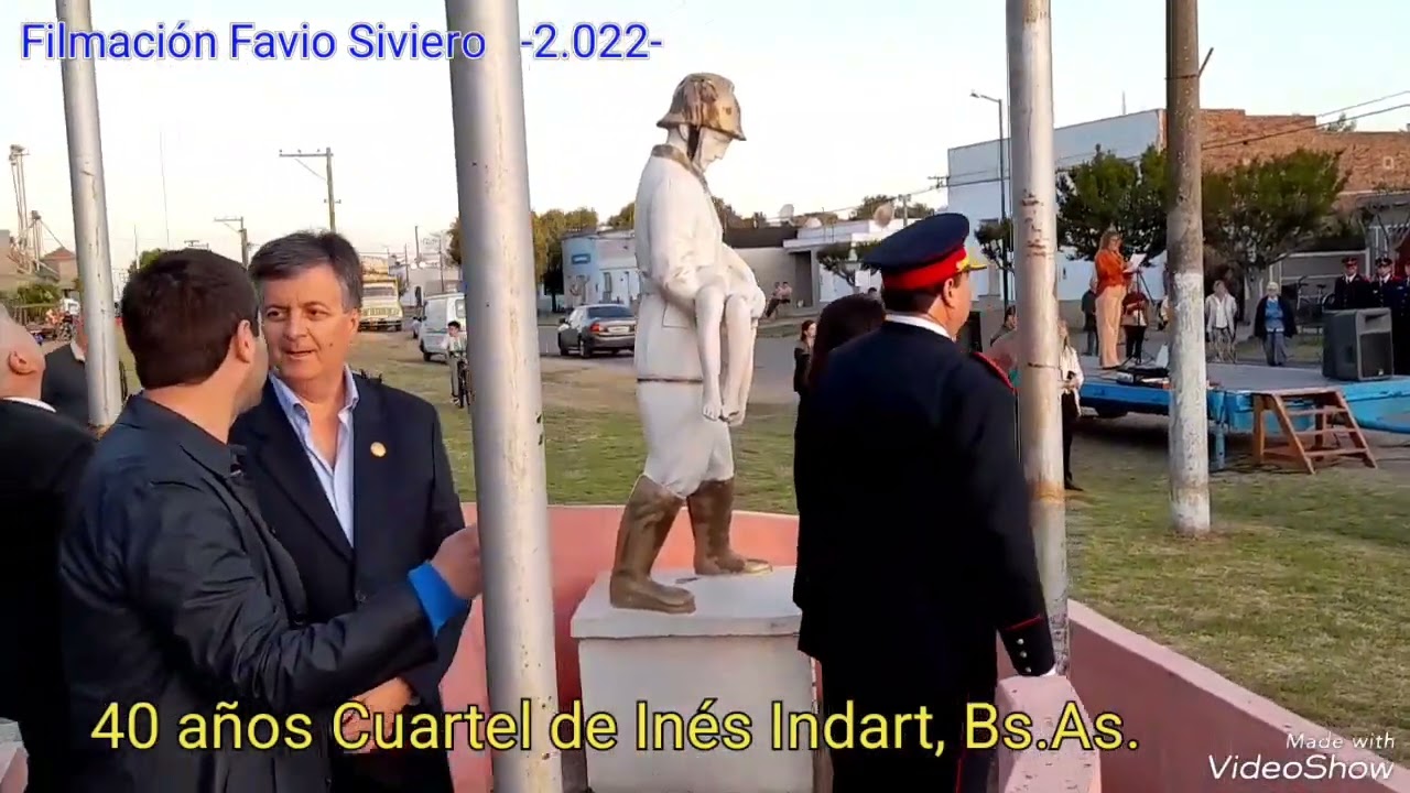 40 a&ntilde;os Cuartel Bomberos In&eacute;s Indart