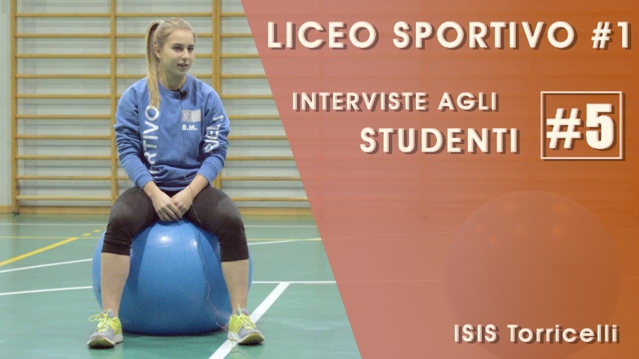 Intervista Liceo Scientifico Sportivo: perch&eacute; sceglierlo