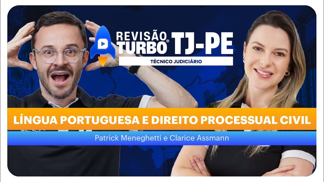 Revisão Turbo TJ-PE TÉCNICO: Língua Portuguesa e Dir. Processual Civil