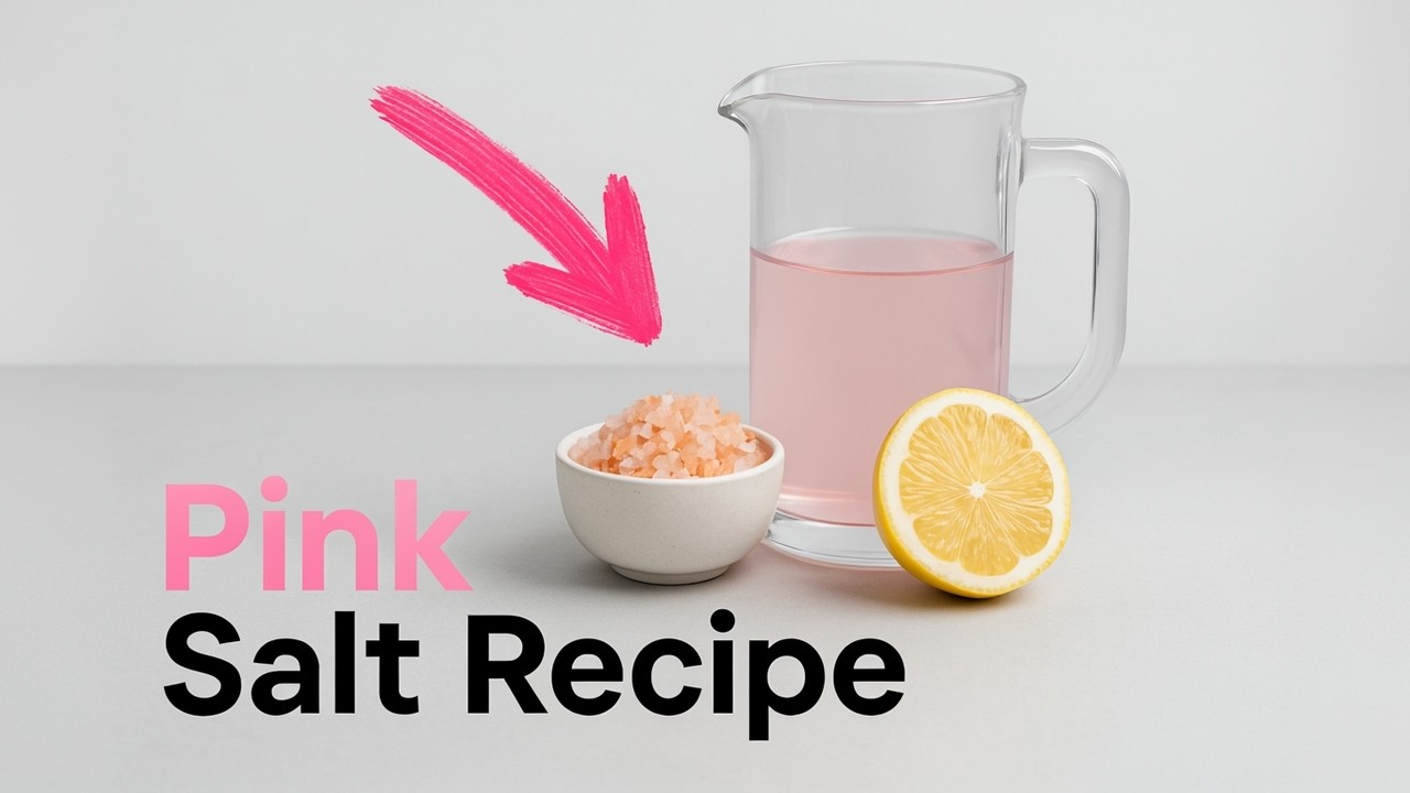 Pink Salt Weight Loss Recipe | Himalayan Salt