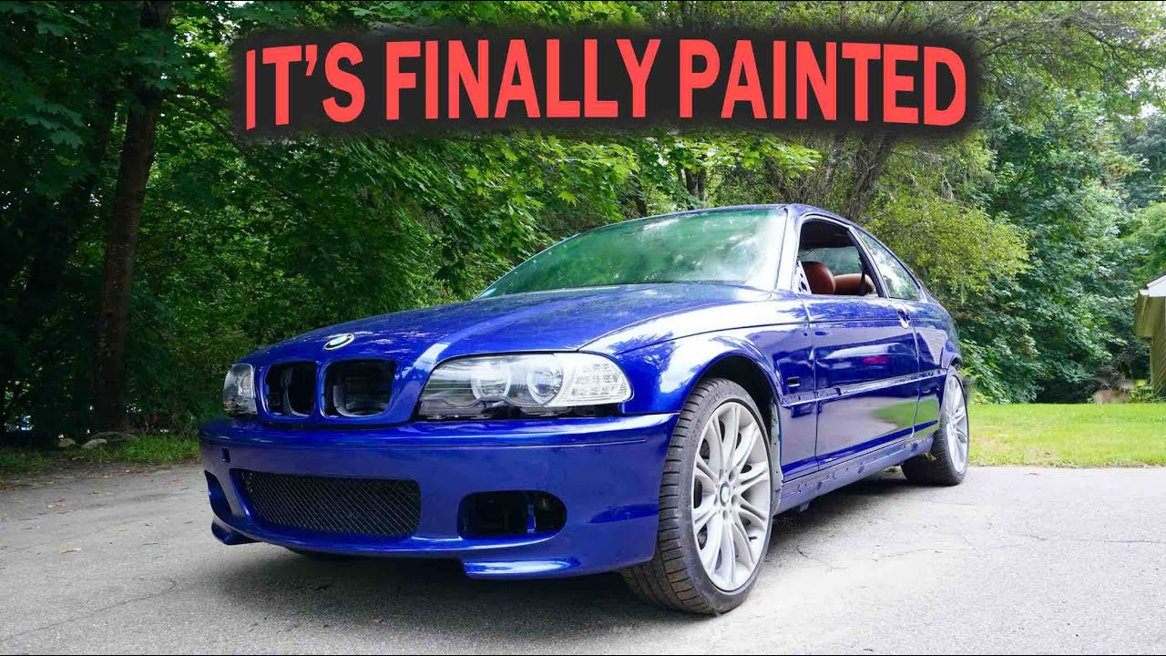 We PAINTED my BMW an INDIVIDUAL BLUE!!
