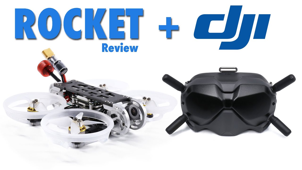 The Popular GEPRC Digital FPV Rocket Drone + DJI FPV Goggles - Review