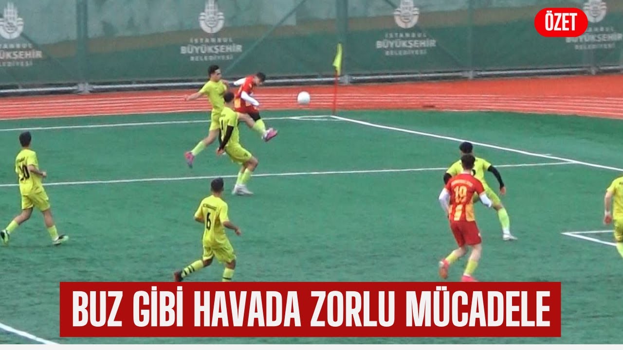 BUZ GİBİ HAVADA ZORLU MÜCADELE / BEZİRGANBAHÇE - ÖZ YARIMBURGAZ U18 MAÇ ÖZETİ
