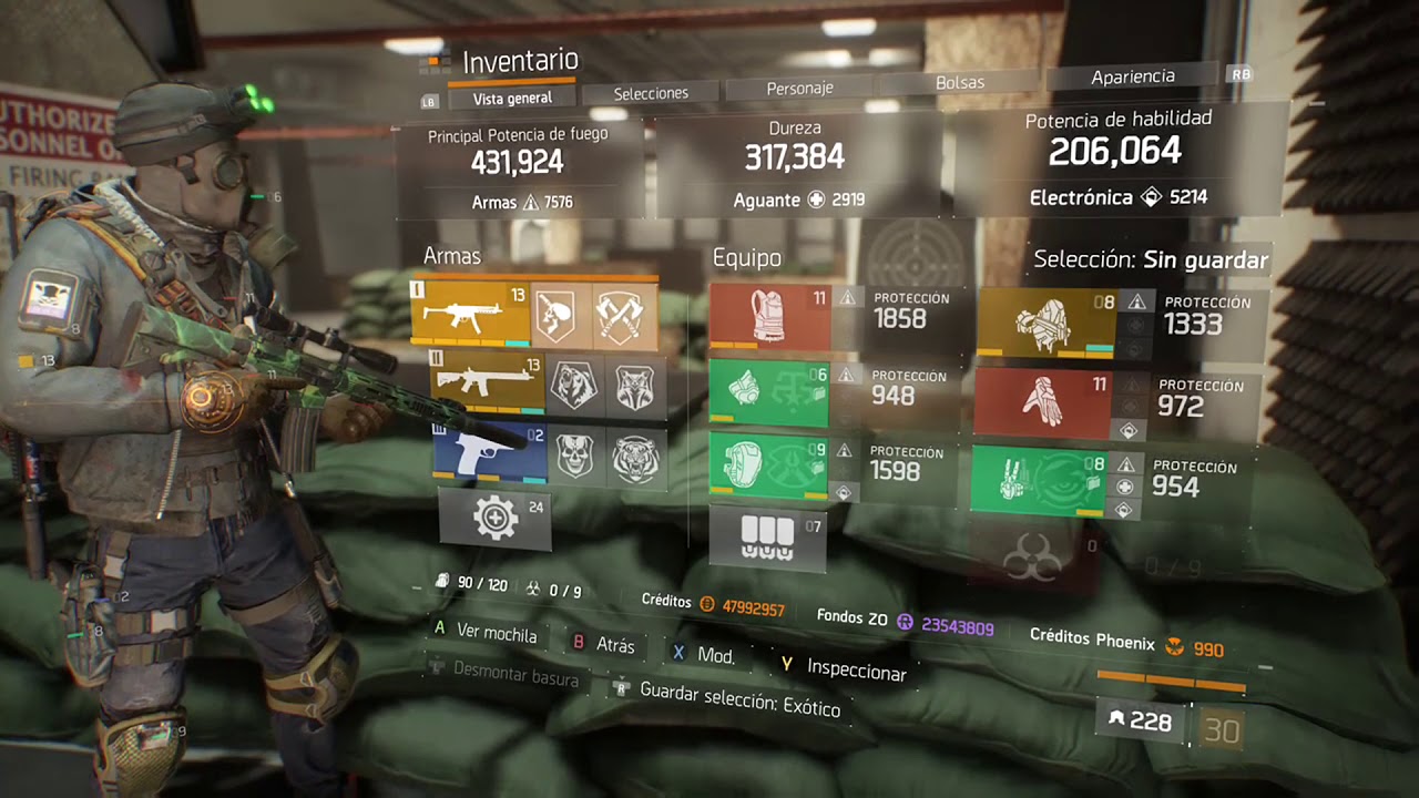 The Division Mejor build  1.7 Pvp Pve