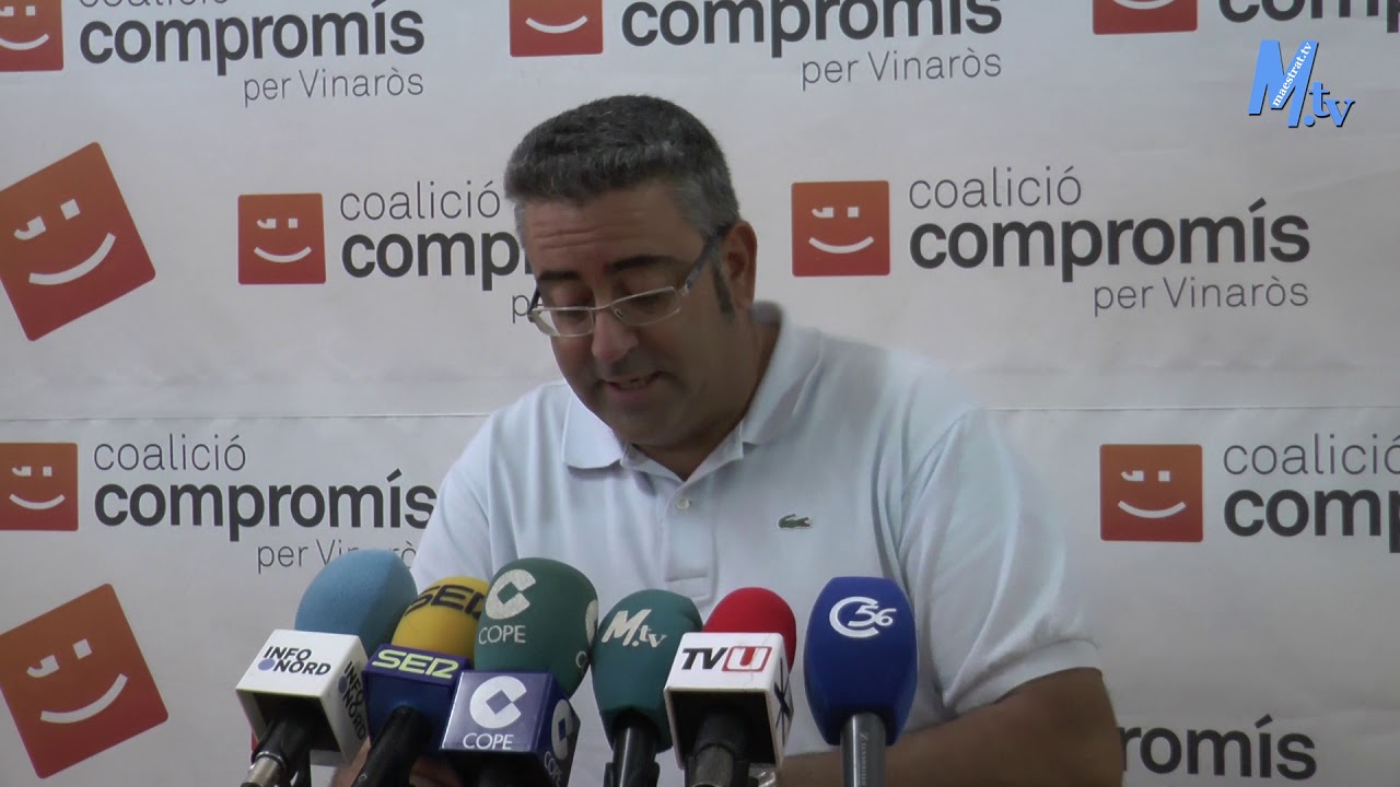 Maestrat Tv - Vinaròs - RP sobre el cesament del Acta de Regidor de Jordi Moliner