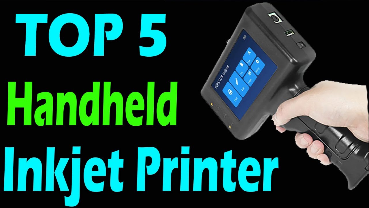 TOP 5 Best Handheld Inkjet Printer Review In 2025