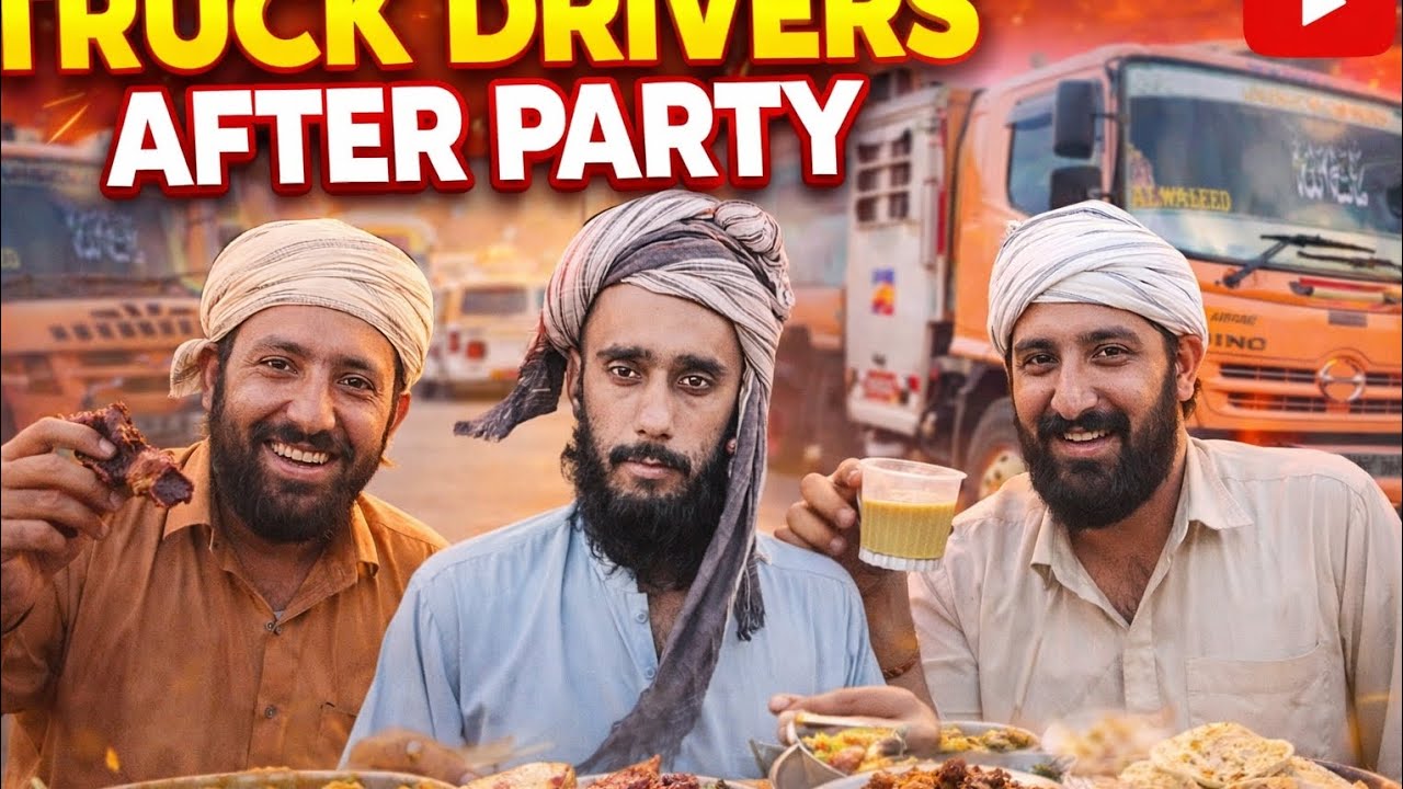 Truck Drivers Aftaar Party | Highway Life of Truck Drivers@ncvlogs-y7h 